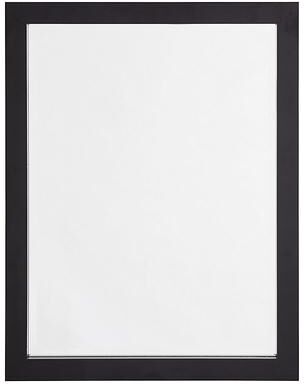 "Lacquer Frame Mirror - Black, 50"" x 28"" - Ballard Designs"