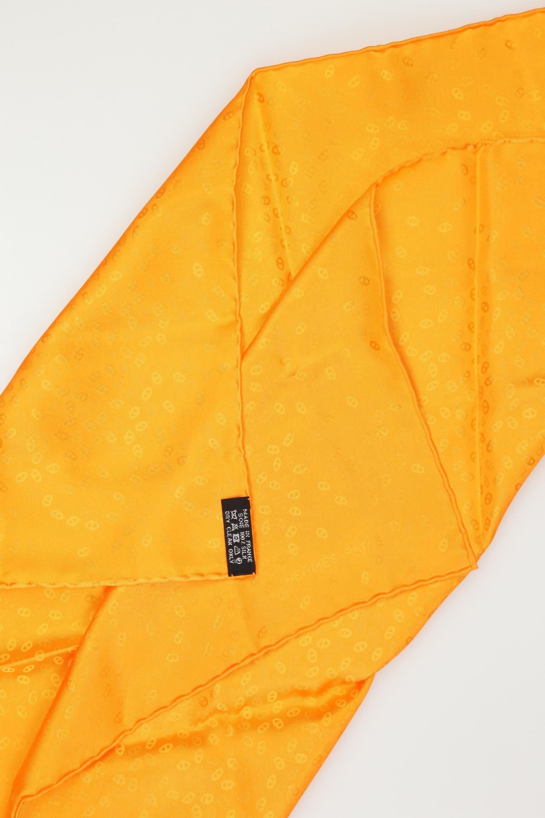 Hermès Damen Schal oder Tuch, Orange, Seide - Second Hand