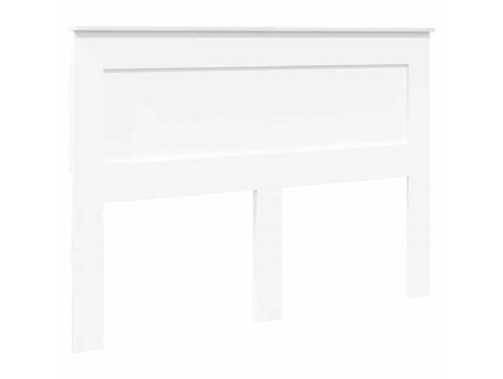 HGLADYU Modernes Kopfteil Weiß 140 cm aus Holzwerkstoff mit schlichtem Design und pflegeleichter Oberfläche für eine gemütliche Schlafzimmeratmosphäre