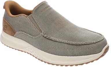 Skechers USA Fletch-Darius - Mens 8 Tan Slip On Medium