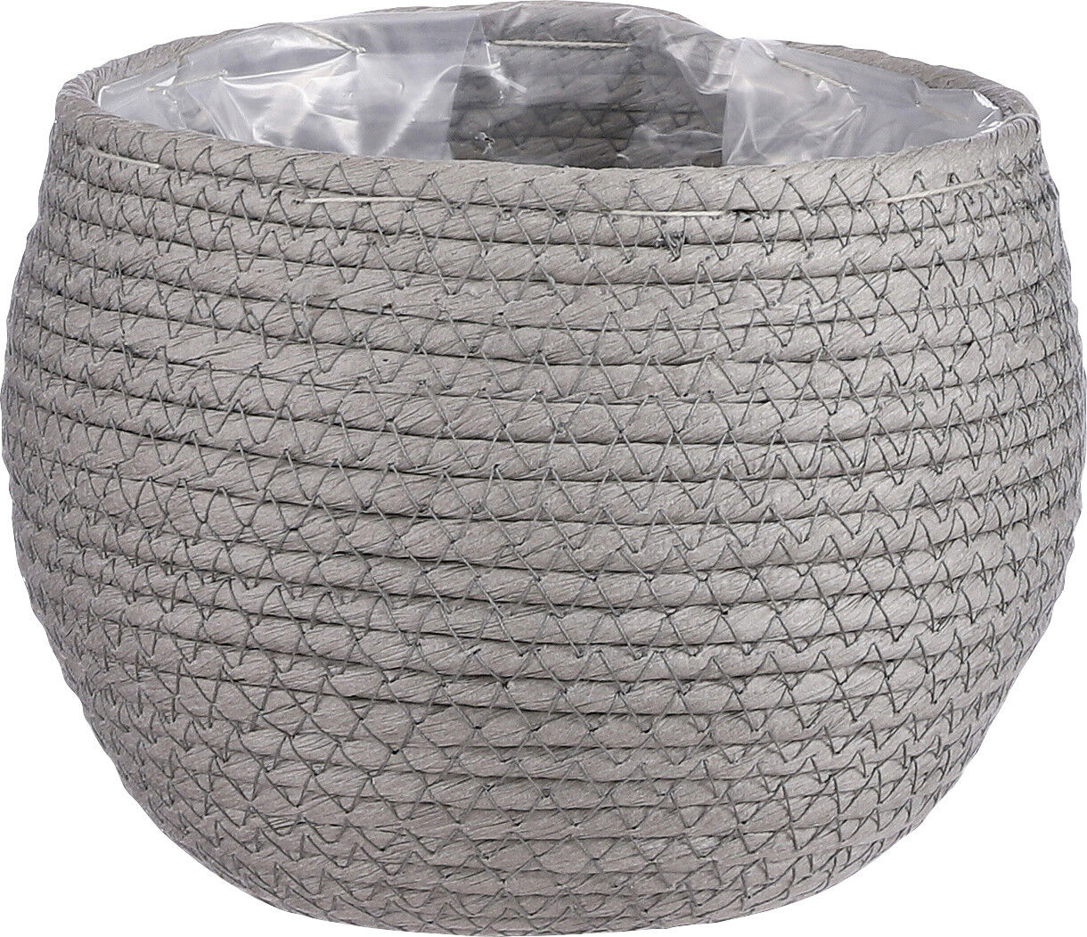 Weitere Mica Übertopf Korb Jorck Ø 18 x 15 cm grau