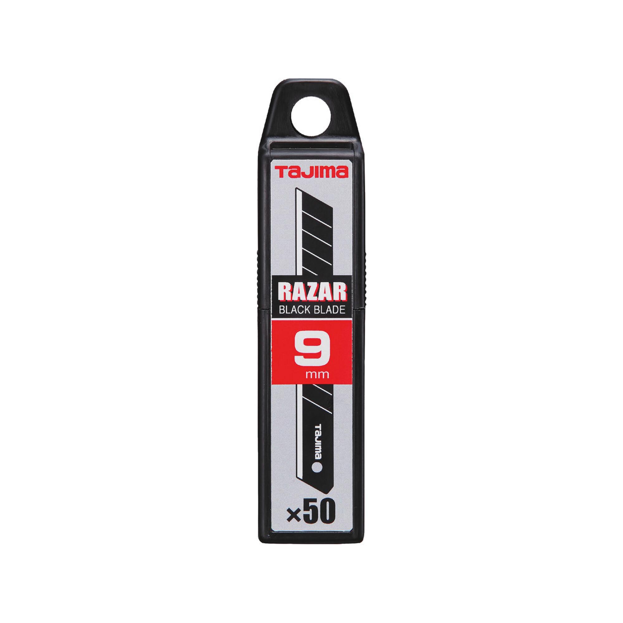 Tajima Cutterklinge RAZAR BLACK 9mm 50 St. (RBA-50HC)