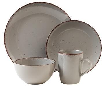Safdie & Co. "Dinnerware Set 12PCS Stoneware Utopia - 12"" x 15"""