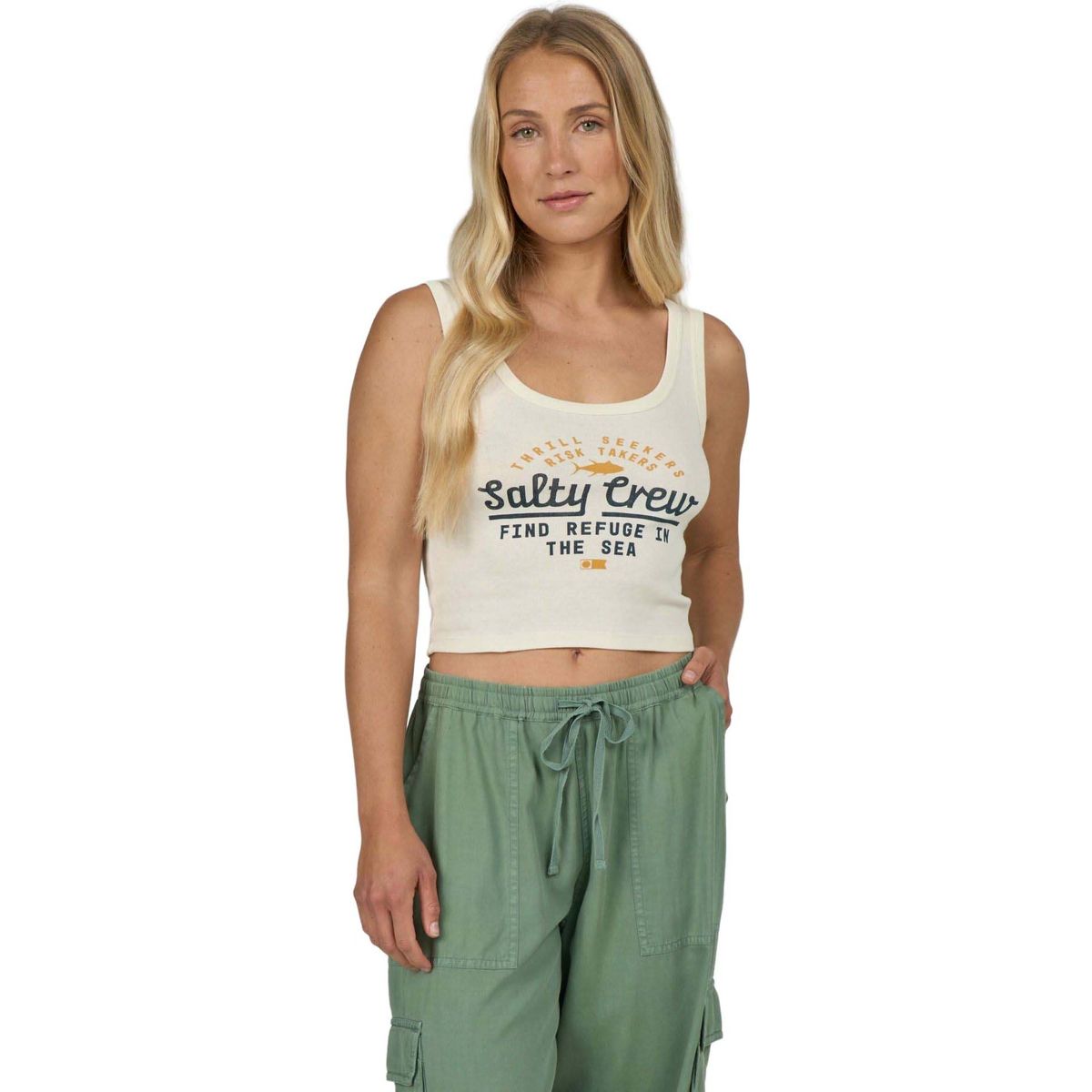 Salty Crew Unscripted Tank off white (OFF) L 20635261W-OFF-L