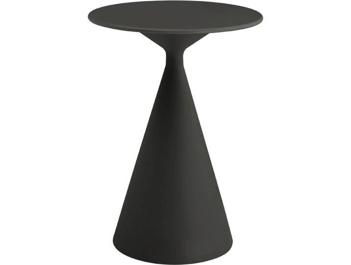Table haute bistro de jardin ⌀80 cm \ Néora\ - Noir