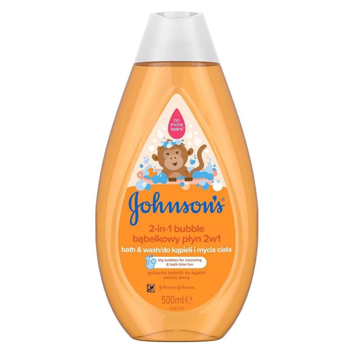 Johnsons JOHN BABY Bubble bąbelkowy płyn 2w1 500ml. (3574669908429)