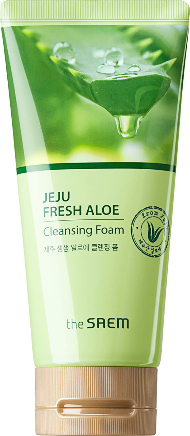 THE SAEM Jeju Fresh Aloe Cleansing Foam 150g