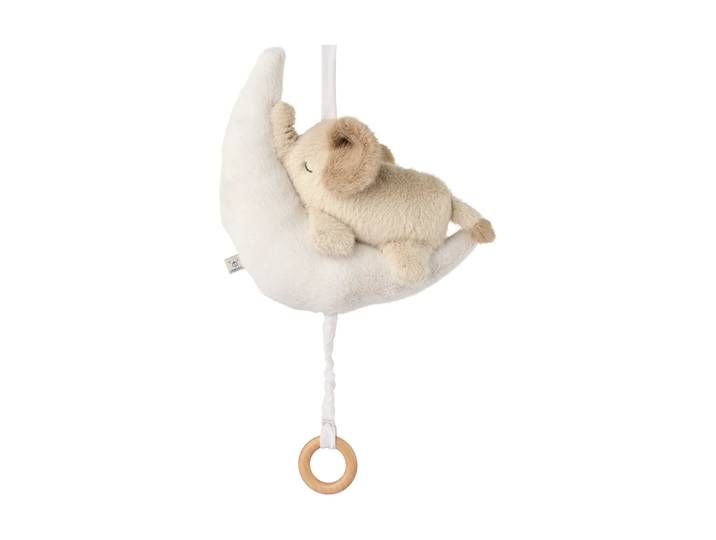 Liewood Mobile musical éléphant Manyd Baby Mist-Sandy