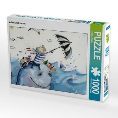 CALVENDO Puzzle Voller Kraft voraus! | 1000 Teile Lege-Größe 64x48cm Foto-Puzzle für glückliche Stunden