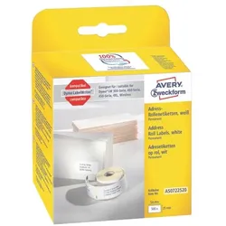 Avery Zweckform Rollenetiketten »AS0722520« weiß