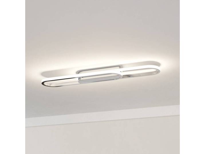 EGLO Deckenlampe CONIVARENA, chrom / silber, für Wohn- / Esszimmer, Metall, Deckenlampe