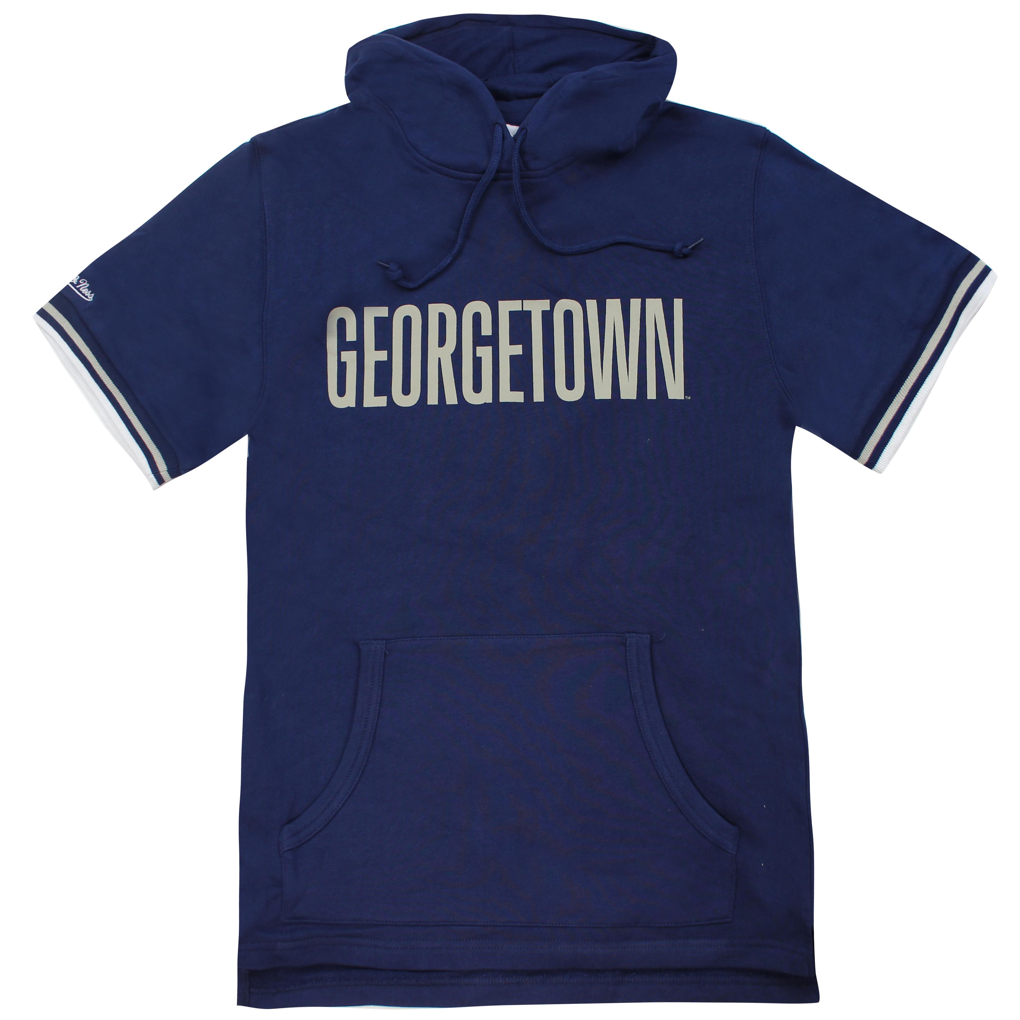 Mitchell & Ness Georgetown NBA French Terry Heren Hoodie