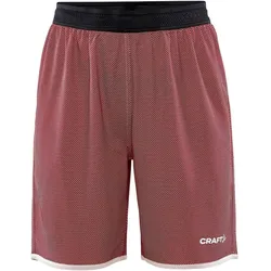 CRAFT Progress Reversible Basketballshorts Damen 430900 - bright red/white XL
