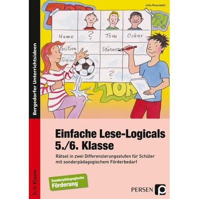 Einfache Lese-Logicals - 5./6. Klasse, Taschenbuch von Julia Rosendahl, Persen Verlag in der AAP Lehrerwelt GmbH, 978-3-403-20042-0