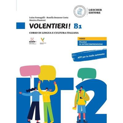 Volentieri! B1 – Edizione ibrida, Taschenbuch von , Klett Sprachen GmbH, 978-3-12-525168-7