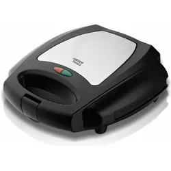 Haeger SM-75G.003A, Kontaktgrill, Schwarz, Silber