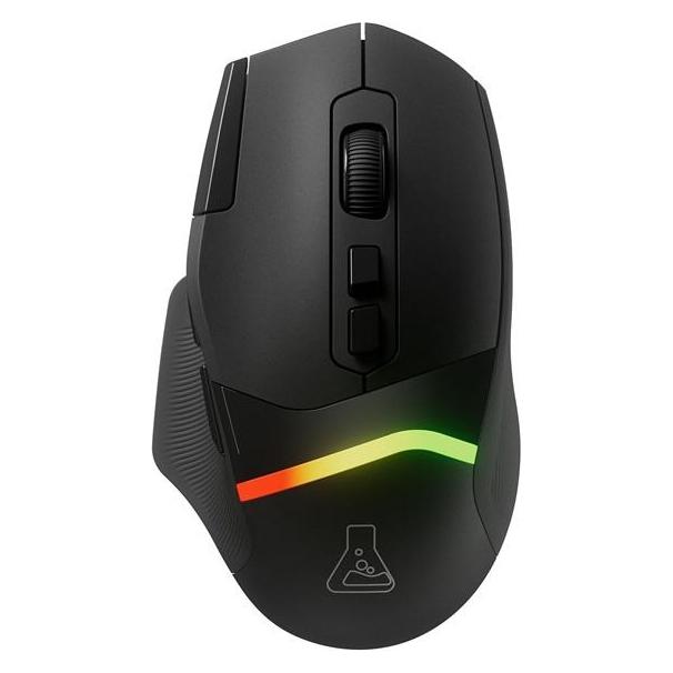 The G-Lab Kult Palladium WL kabellose Gaming-Maus - 10.000 DPI - 8 Tasten - RGB-LED - Schwarz (78467980)