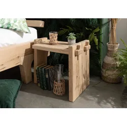 Nachttisch Eiche 56x34x45 natur geölt OAK HEART #11