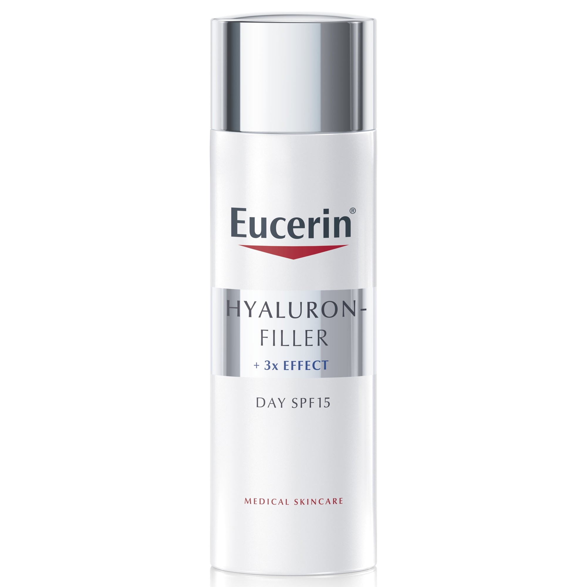 Eucerin Hyaluron-Filler 3x Effect Day Cream SPF15 Normal to Combination Skin 50mL SPF15