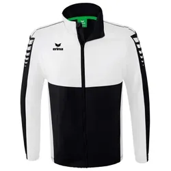 Erima Six Wings Jacke mit abnehmbaren Ärmeln Herren - schwarz/wei