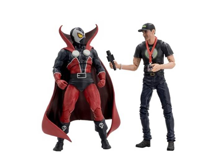 McFarlane Toys Spawn & Todd McFarlane Actionfigur, 17,8 cm, 2 Stück, 30. Jahrestag