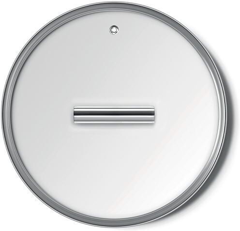 SMEG Tampa para Frigideira e Wok  CKFL2401  24 cm - Vidro  Aço inoxidável