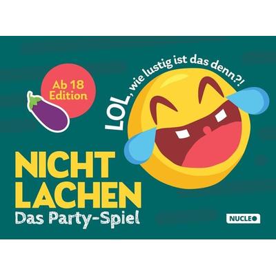 Nicht lachen – Das Party-Spiel: Ab 18 Edition: LOL, wie lustig ist das denn?!, Paperback von Philipp Lauck,Fabian Höchst, Nucleo ein Imprint der my