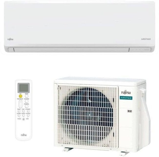 Fujitsu Siemens Ar Condicionado Split Fujitsu ASY25-KN 9.000 BTU Inverter Quente e Frio Wi-Fi A++