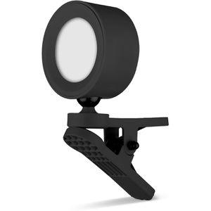 REV-Ritter Leselampe Clip-Spot, mit Klemme, LED, dimmbar mit 3 Farbtemperaturen, USB & Akku