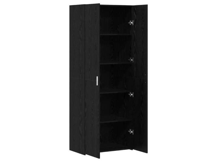 Bahut/Commode couloir - Noir SWEETY Haut Armoire 2 pcs - Chêne noir 70x42 5x185cm CL87281931318