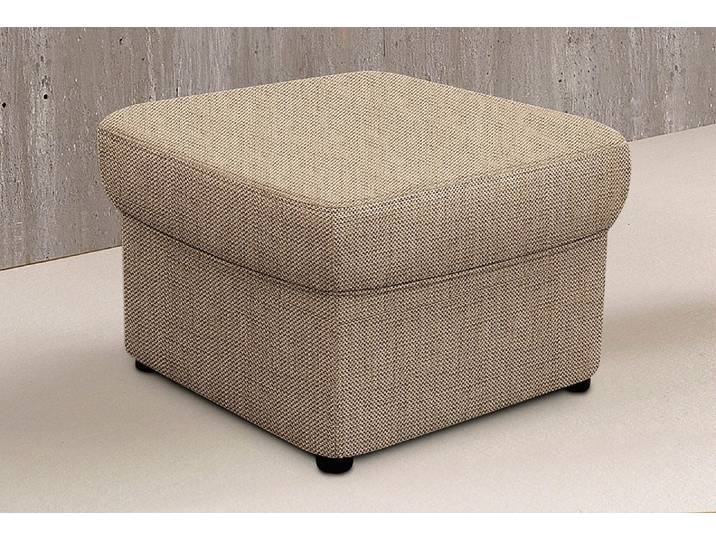 Hocker, Braun, 57x41x57 cm, Luxus-Microfaser, Modern, Domo-Collection