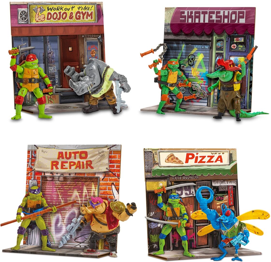 Famosa Pack surtido de 2 figuras Tortugas Ninja .
