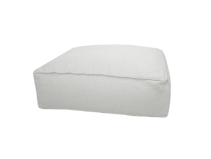Coussin de sol déhoussable m - lin naturel
