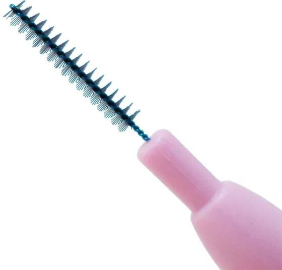Geldis Doctor Pick Scovolino Interdentale Misura XS da 0.6 millimetri Confezione da 7 Pezzi Azione Antiplacca per Spazi Stretti e Premolari