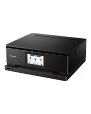 Canon PIXMA TS8750 Multifunktionsdrucker Farbe Tintenstrahl Legal 216 x 356 mm Original A4/Legal Medien bis zu 15 ipm Drucken 200 Blatt USB 2.0 Wi-Fiac Schwarz (6152C006)