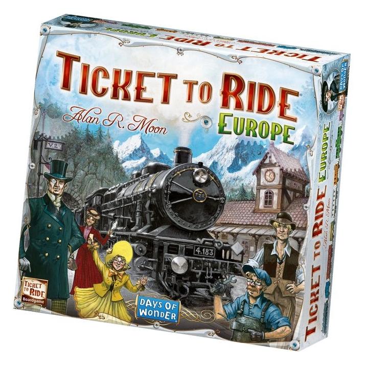 Days of Wonder Ticket To Ride - Europe (Dänisch, Finnisch, Norwegisch, Schwedisch, 2 - 5 Spieler) (DOW7202S)