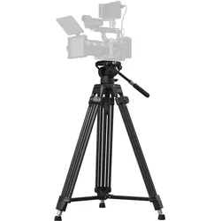 SmallRig Stativ Heavy-Duty AD-80S Kit, Höhenverstellbar: Ja (Carbon, Kunststoff, Metall), Stativ, Schwarz