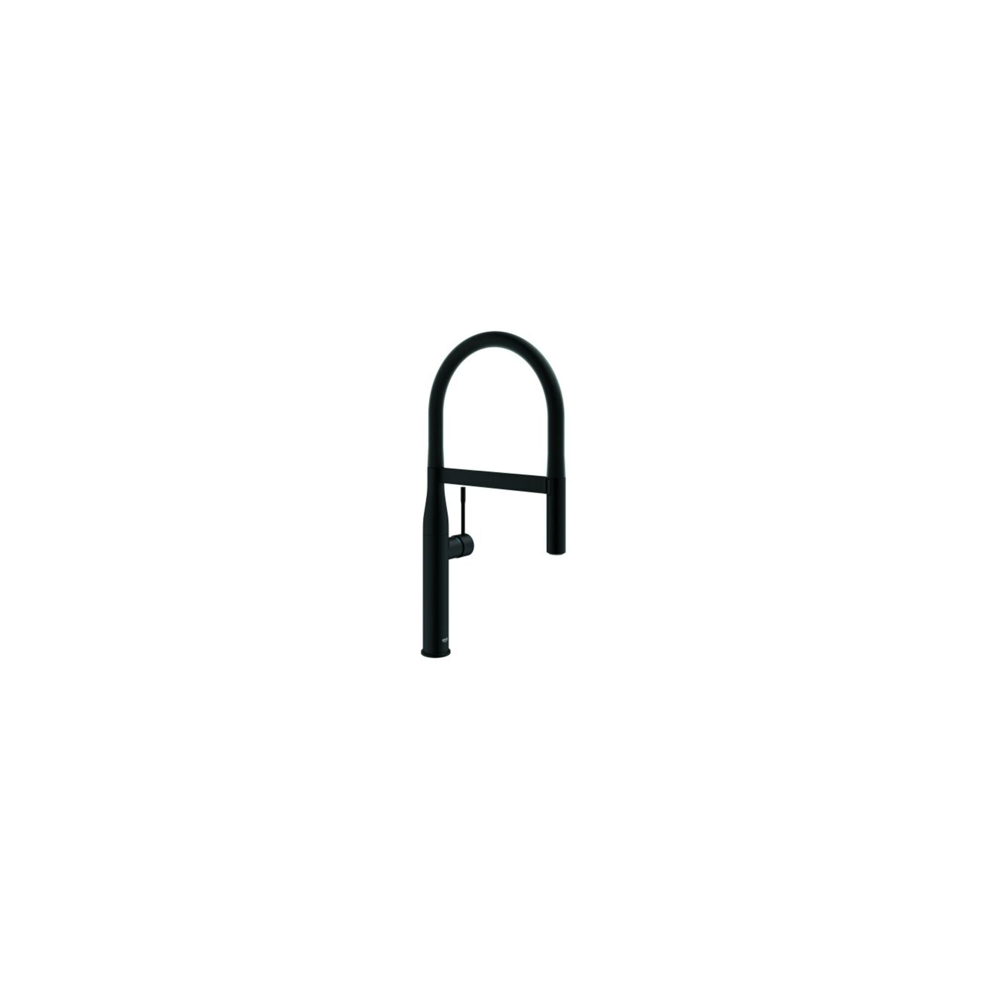 Grohe Einhand-Spültischbatterie Essence 30503 mit Profibrause phantom black (30503KF0)