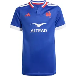adidas FFR Frankreich Rugby Heimtrikot Kinder KF1711 - semi lucid blue 176