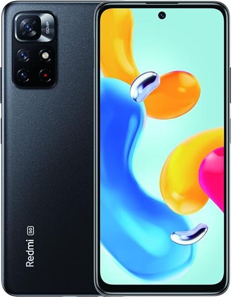 Xiaomi Redmi Note 11s 5G 6GB RAM 128GB Dual Sim Mitternachts Schwarz EU