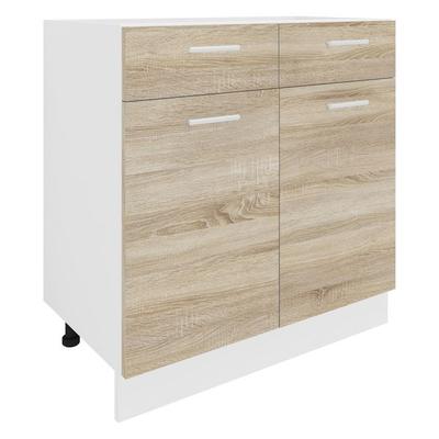 Küchenschrank B 80 cm Unterschrank Schublade Esilo