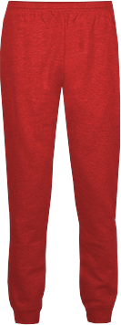 Badger Sport 1215 Athletic Fleece Jogger Pant in Red size 3XL   Cotton/Polyester Blend 121500B, 121500, BG1215