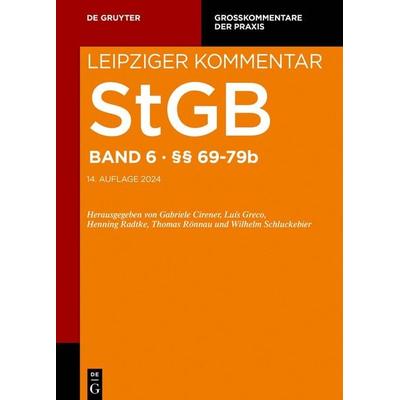 §§ 69–79b, Gebundene Ausgabe von , De Gruyter, 978-3-11-108369-8