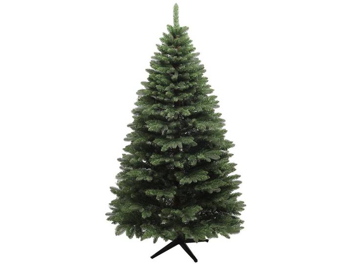 WEIHNACHTSBAUM 180 cm, Kunsttanne, stabile Metallbasis, Grün