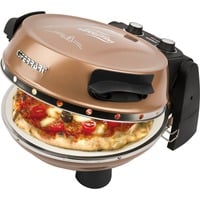 Pizzaofen Napoletana kupfer, 1.200 Watt, für Pizza Ø 31cm, 2 Steine