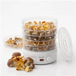 Blow Pilz- Gemüse- und Obsttrockner 500W BLASEN FD-01, Dörrautomat, Weiss