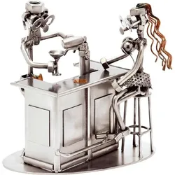 Hinz & Kunst, Deko Figuren + Skulpturen, 390 - Figur "Bar mit Wirt" (12 x 9 x 20 cm)
