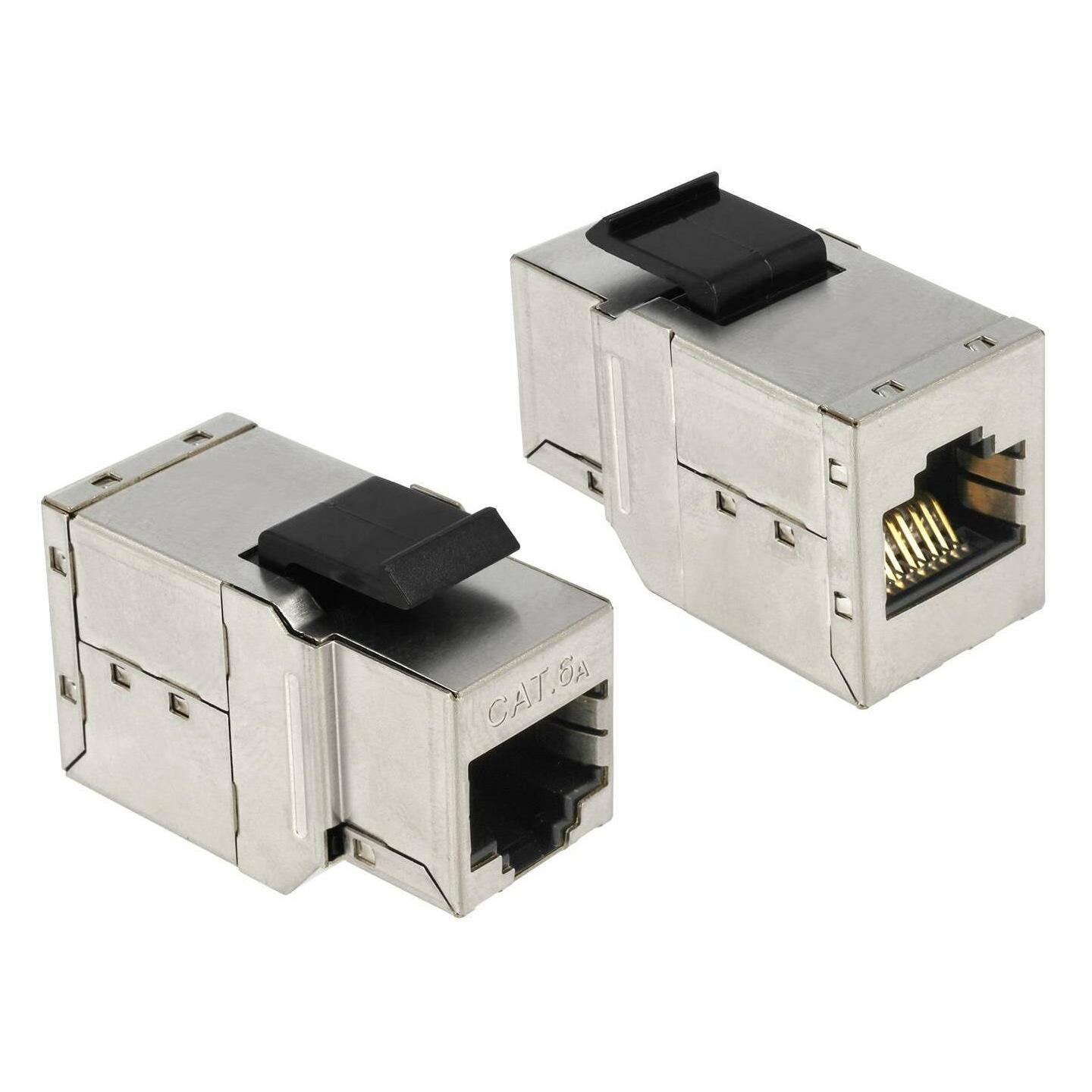 Delock Modularer Einschub (Kopplung) (STP, CAT6a) (86166)
