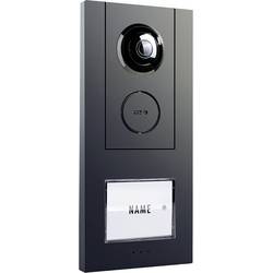 m-e modern-electronics VISTUS VD ALU-610 A Vistadoor/Vistus Türsprechanlagen-Zubehör Kabelgebunden Außeneinheit Anthrazit 41178