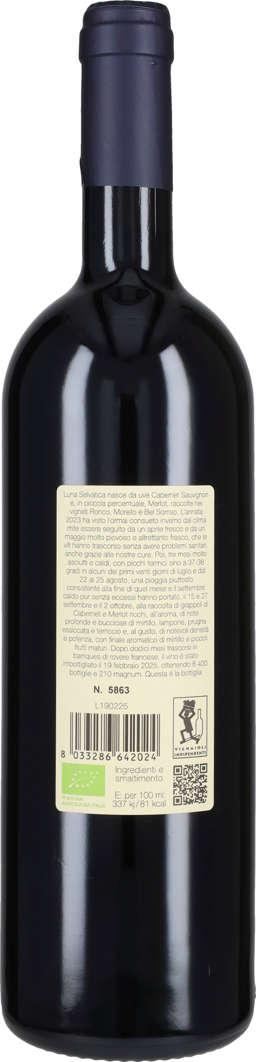 Cabernet Sauvignon 'Luna Selvatica' La Tosa 2023